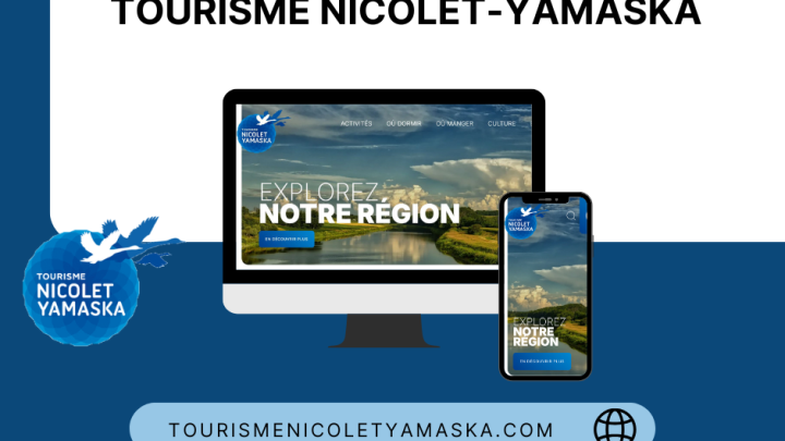 Tourisme Nicolet-Yamaska lance son tout nouveau site web et donne le coup d'envoi à la saison touristique 2025 !