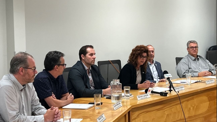 Rencontre de presse: Éoliennes dans la MRC de Nicolet-Yamaska