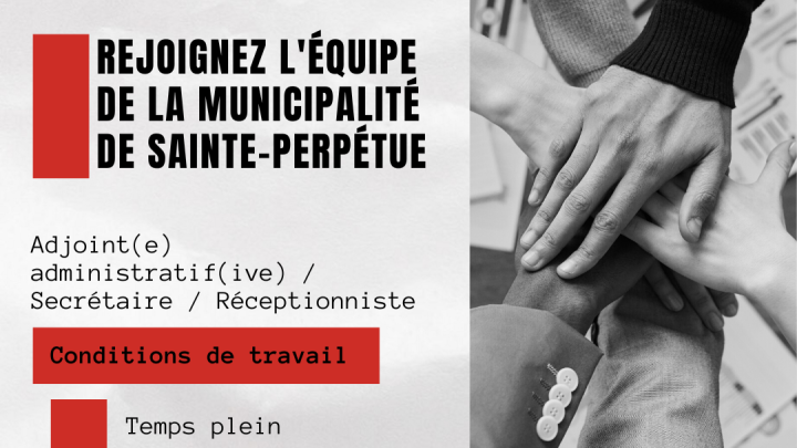 APPEL DE CANDIDATURE | ADJOINT(E) ADMINISTRATIF(IVE) / SECRÉTAIRE/ RÉCEPTIONISTE