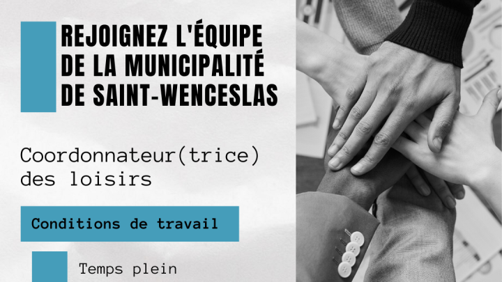 APPEL DE CANDIDATURE | Coordonnateur(trice) des loisirs