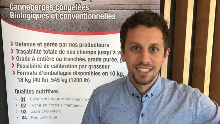 Emblème Canneberge fière ambassadrice de la campagne de financement participatif