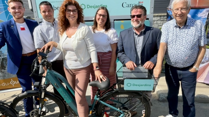 Communiqué de presse : Lancement du projet de vélos en libre-service de la MRC de Nicolet-Yamaska