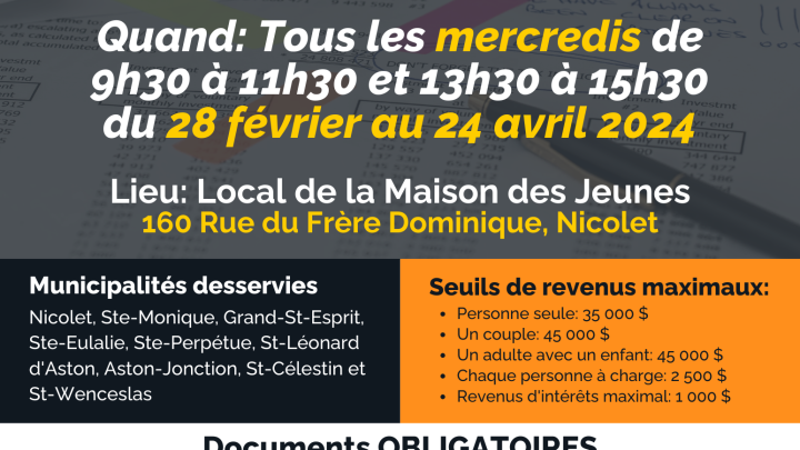 Service de déclaration de revenus
