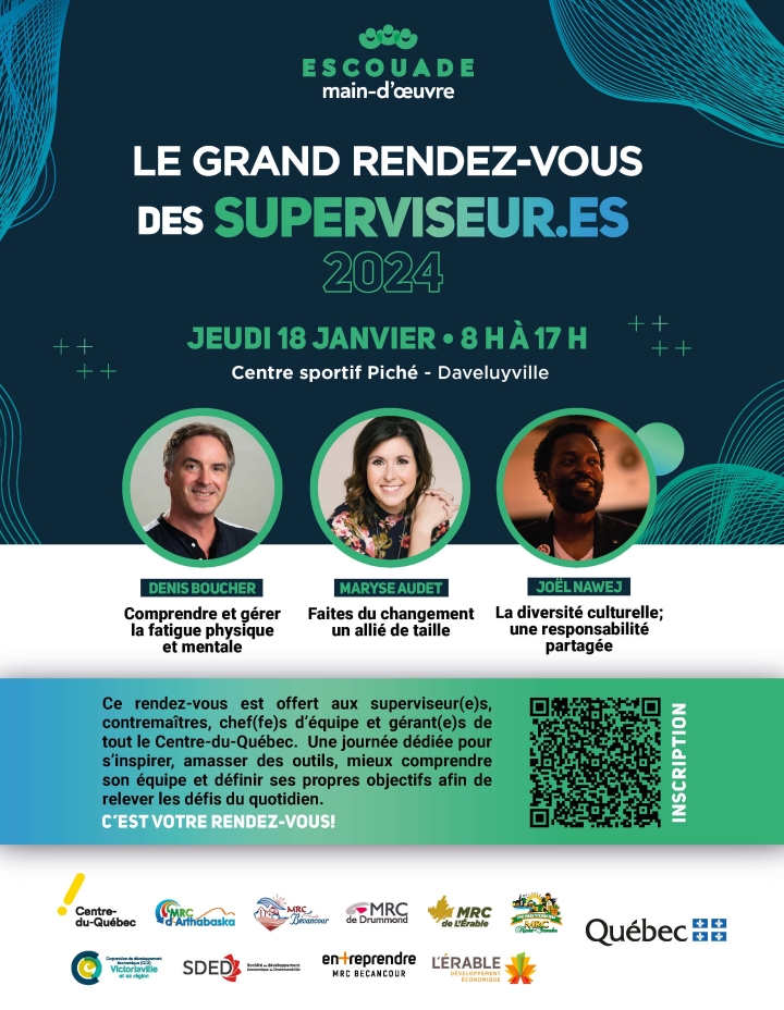 Invitation au Grand rendez-vous régional des superviseurs 2024