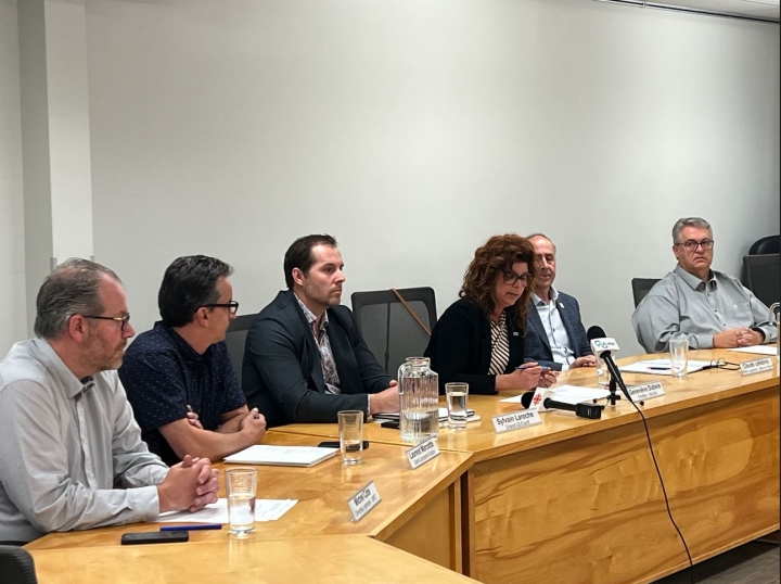 Rencontre de presse: Éoliennes dans la MRC de Nicolet-Yamaska