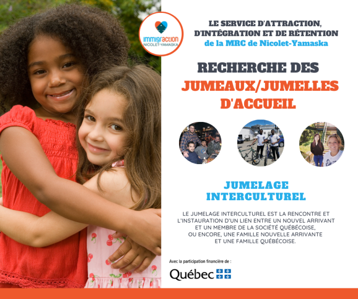 LE CARREFOUR JEUNESSE-EMPLOI COMTÉ NICOLET-BÉCANCOUR  LANCE SON SERVICE DE JUMELAGE INTERCULTUREL