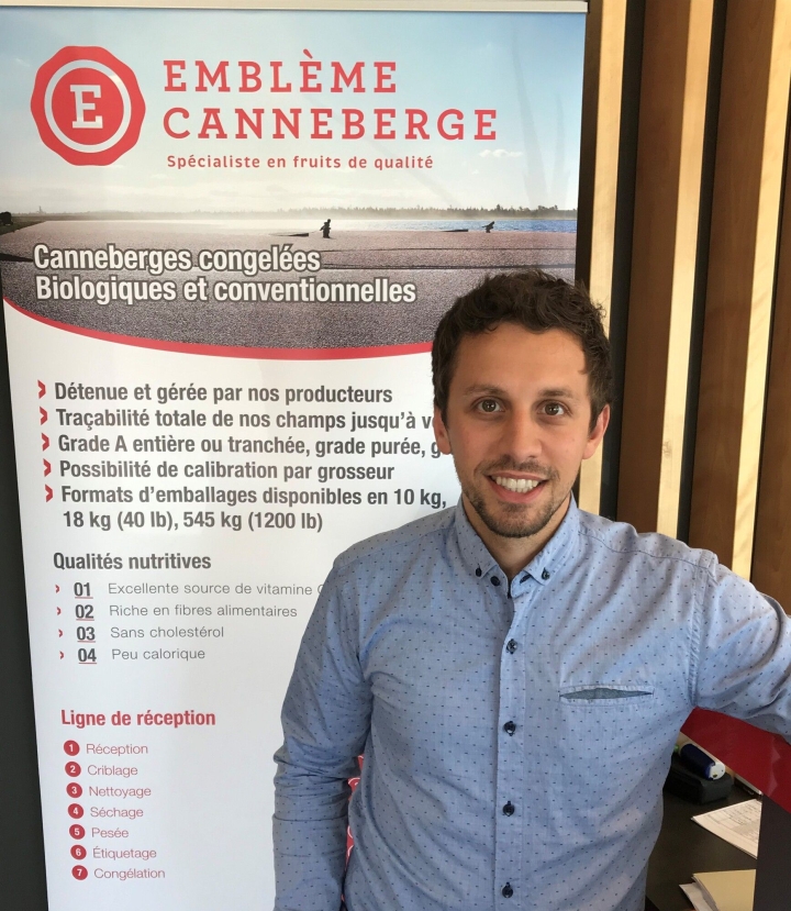 Emblème Canneberge fière ambassadrice de la campagne de financement participatif
