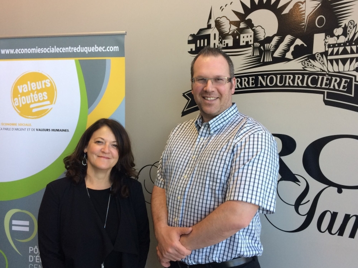 La MRC signe une entente de services avec le Pôle d'économie sociale du Centre-du-Québec