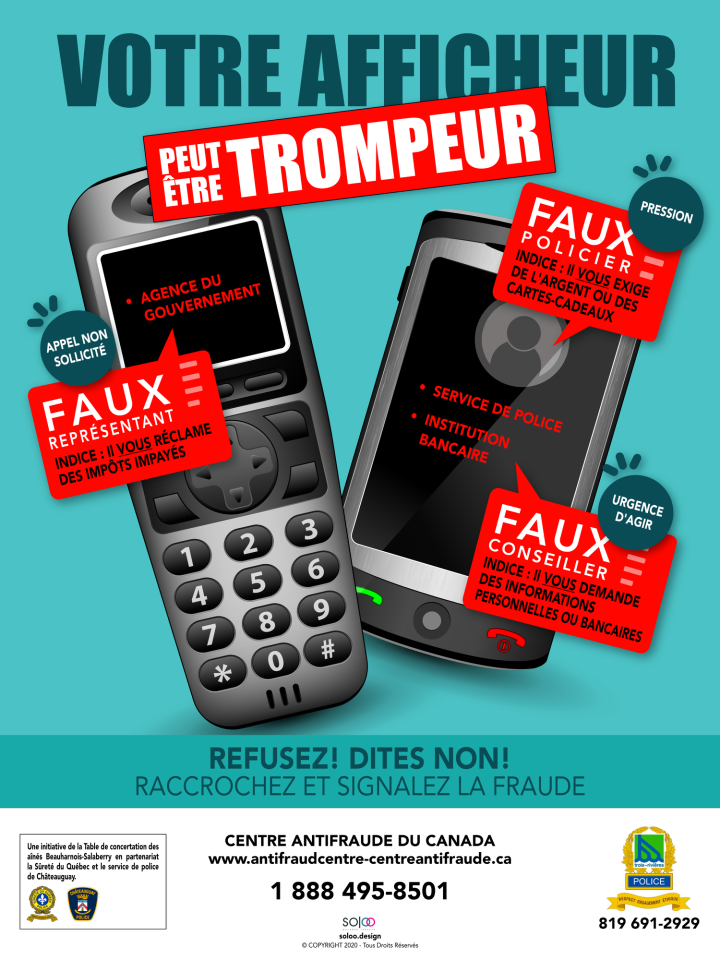 PRÉVENTION - FRAUDE TÉLÉPHONIQUE