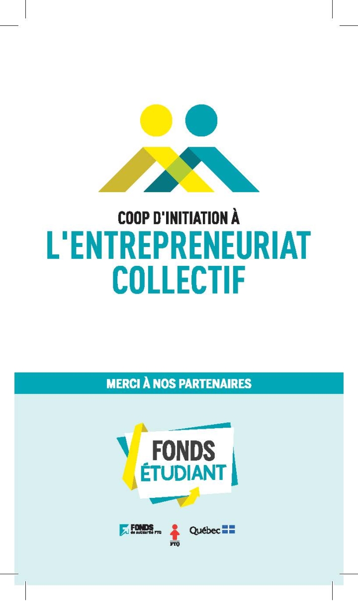 Lancement d'une Coopérative d'Initiation à l'Entrepreneuriat Collectif au CJE Nicolet-Bécancour