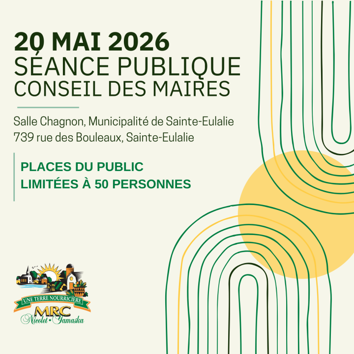 Conseil des maires du 20 mai 2026 : Changement de lieu